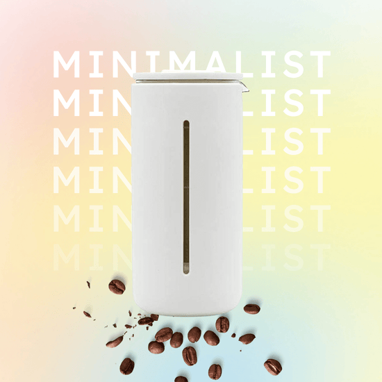 Specialty coffee brewing kits with clean lines for minimalists