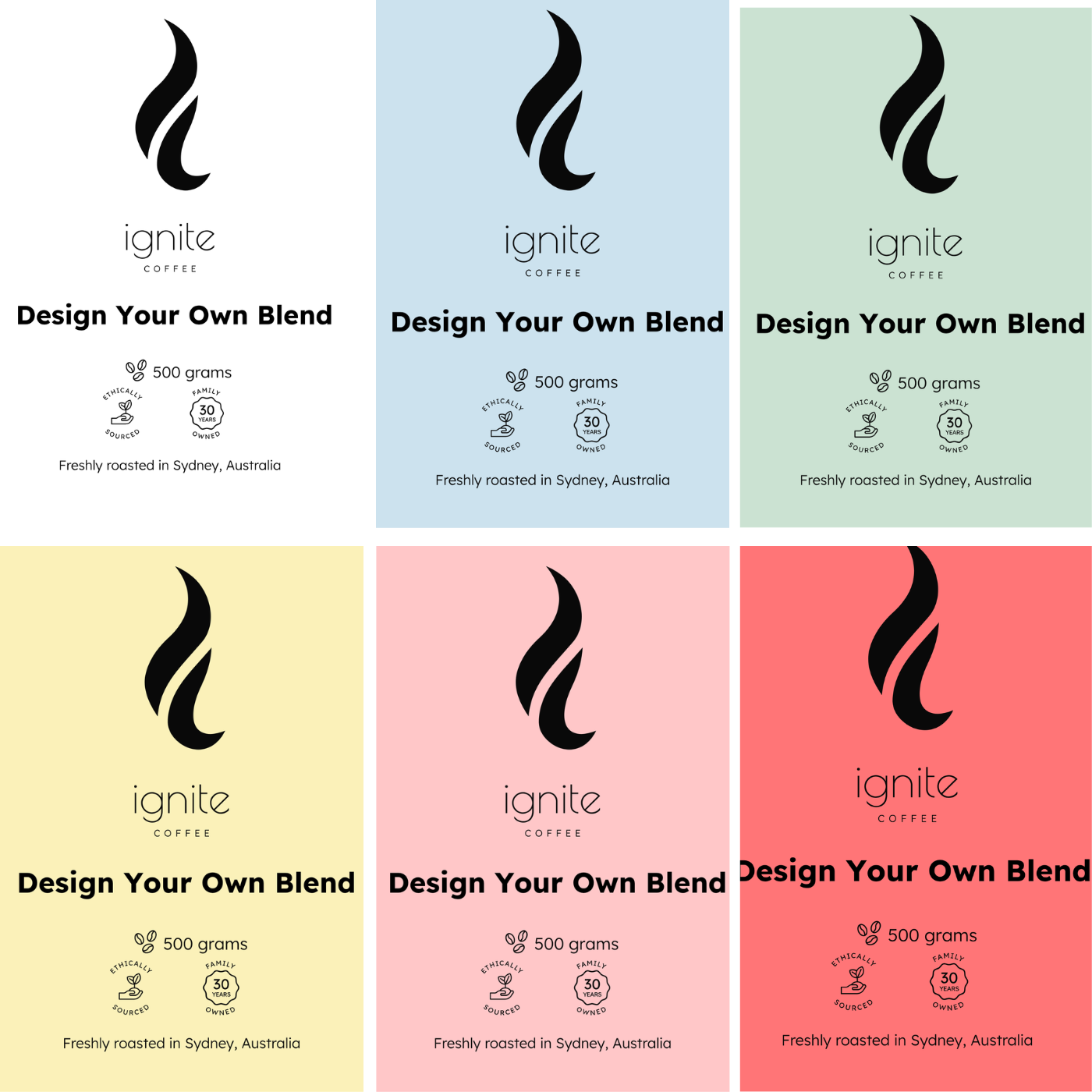 Design your Own Coffee Blend
