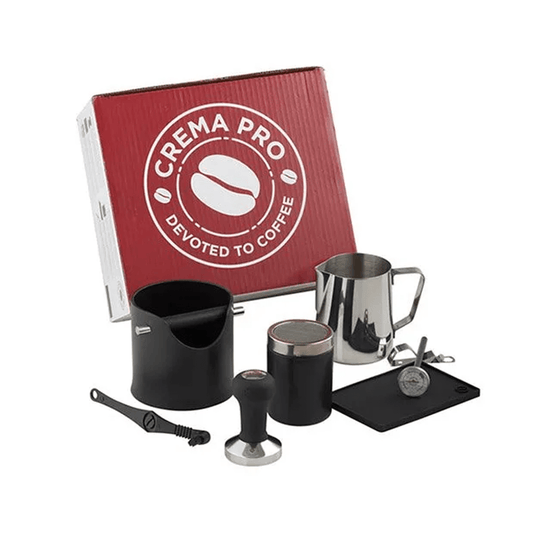 Crema Pro Barista Kit - Black (for 58mm Filter Basket Machines)